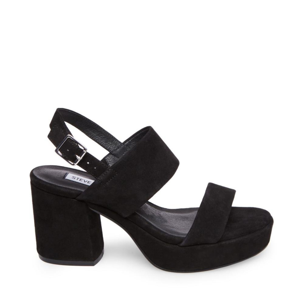 LAST ONE‼️ STEVE MADDEN Suede Platform Sandals - Picture 7 of 8